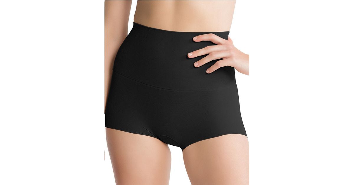 spanx-tummy-control-power-shorty-in-black-lyst