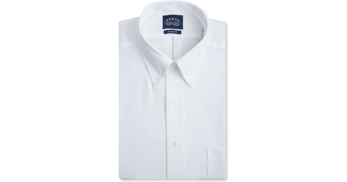 american eagle white dress shirt