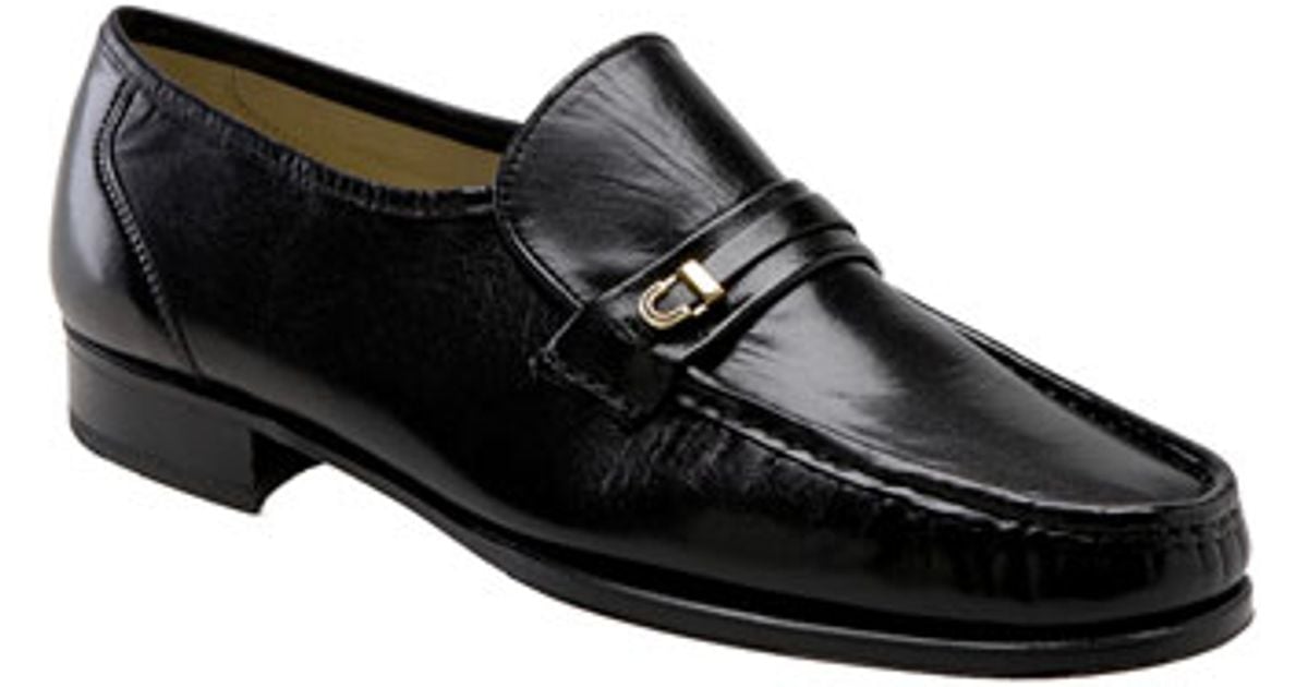 Florsheim 'como Imperial' Roll-front Moccasin in Black for Men | Lyst