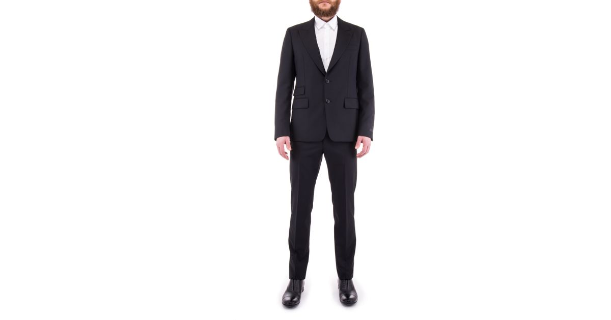 Prada Mohair Suit in Black for Men (NERO) | Lyst  