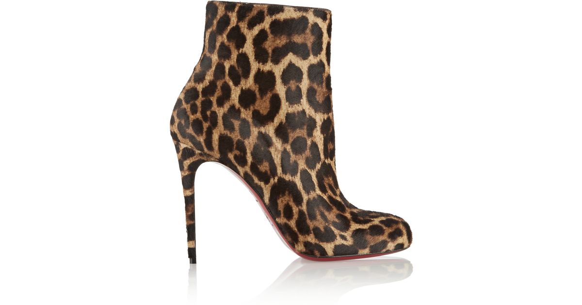 christian louboutin fifi 100 tiger-print calf hair pumps christian louboutin fifi 100 tiger-print calf hair pumps