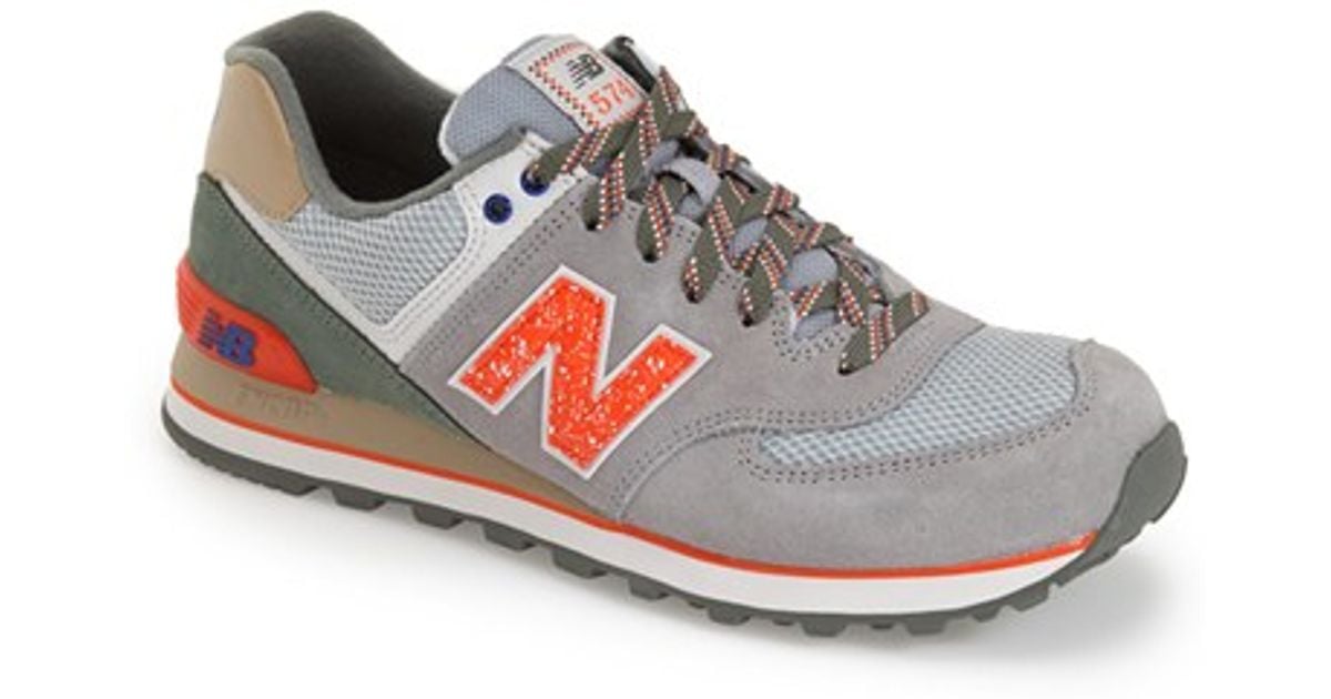 new balance 574 gray and orange new balance 574 gray and orange