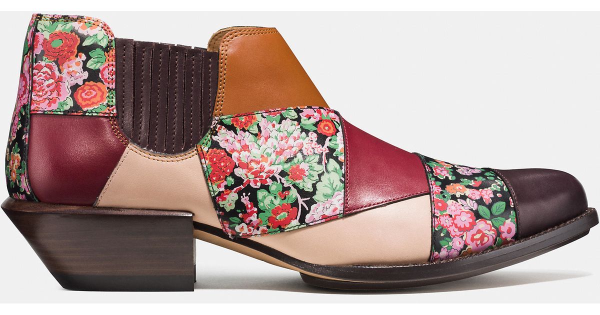 coach patchwork sneakers