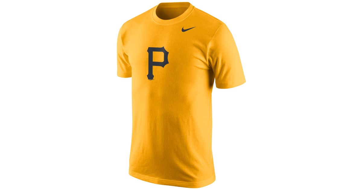 yellow pittsburgh pirates t shirt