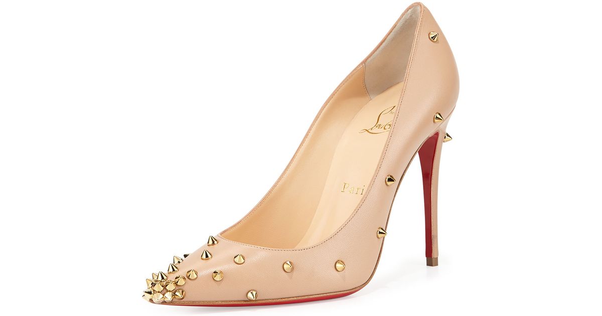 christian louboutin degraspike studded embellished pumps christian louboutin degraspike studded embellished pumps