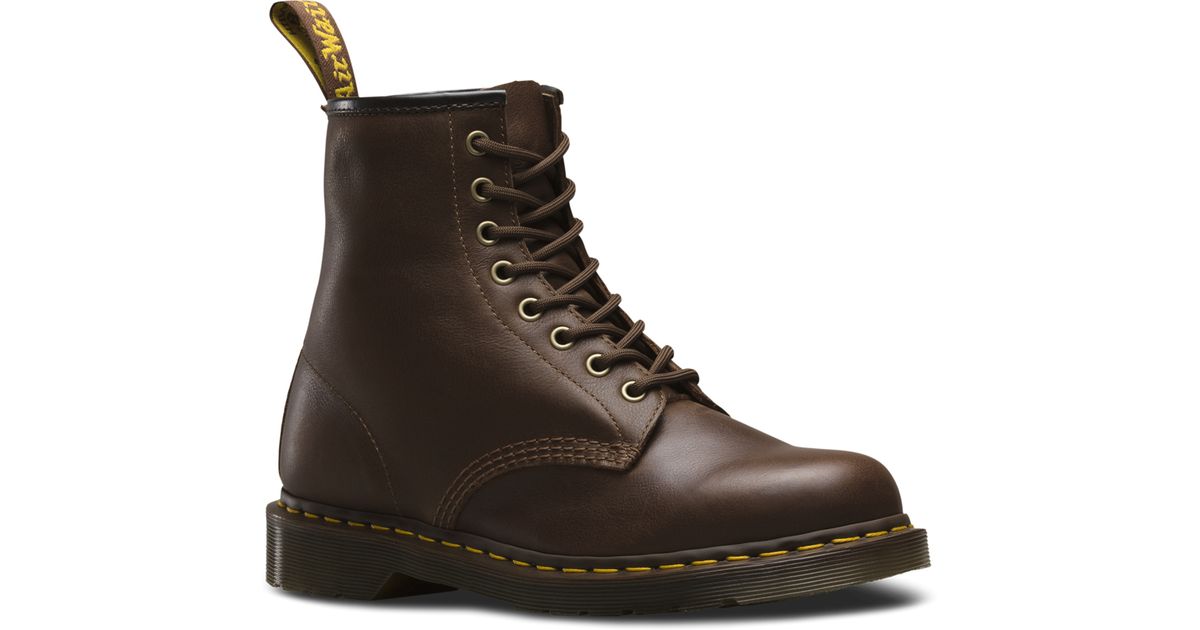 Dr. martens 1460 8-eye Boot Soft Leather in Brown for Men (Tan ...