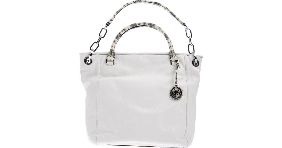 Michael Angelo Handbags Handbag Galleries Lyst Michael Kors Handbag In White