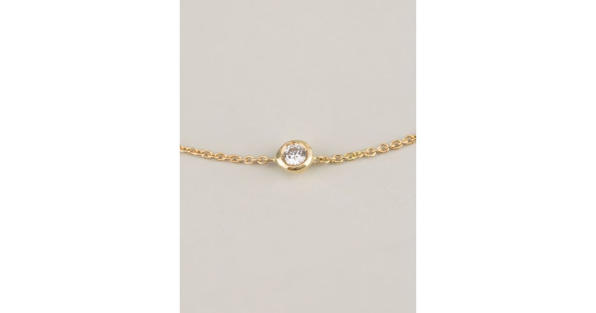 Lyst Wouters Hendrix Single Diamond Bracelet In Metallic