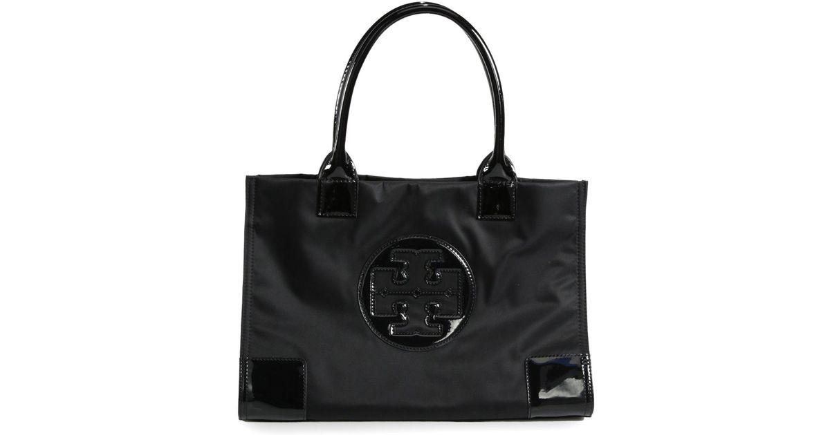 tory burch ella mini leather tote