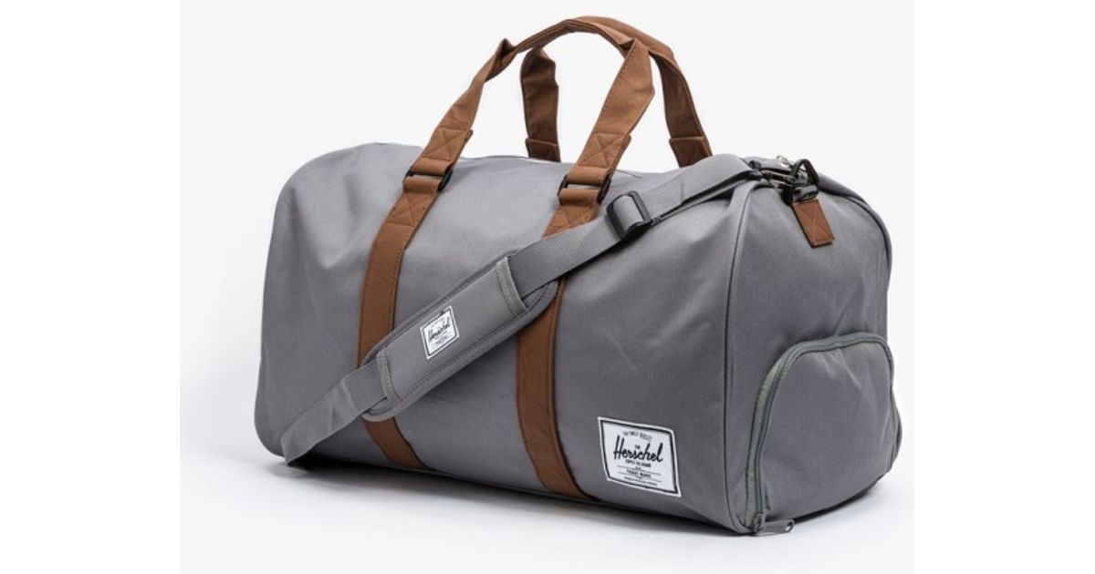 Lyst Herschel Supply Co Novel Duffle Bag In Gray