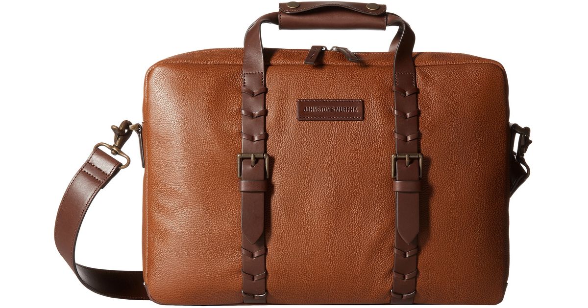 johnston murphy briefcase