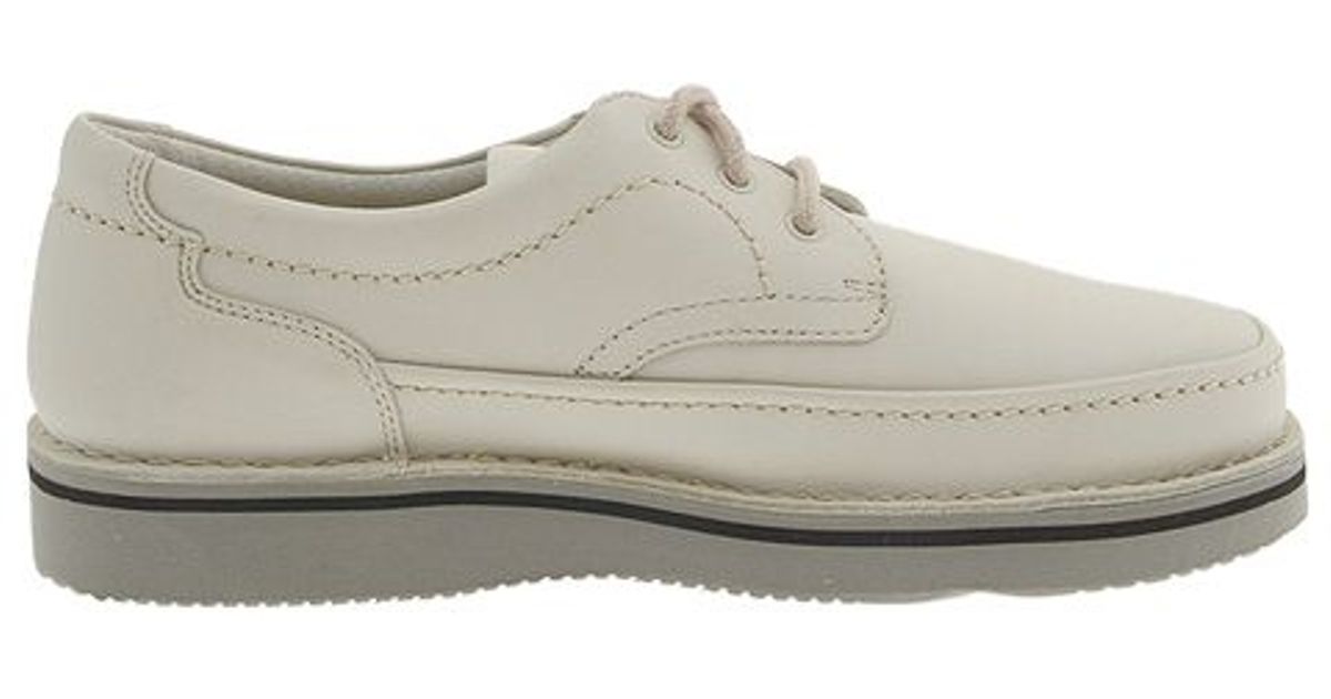 hush puppies white leather sneakers