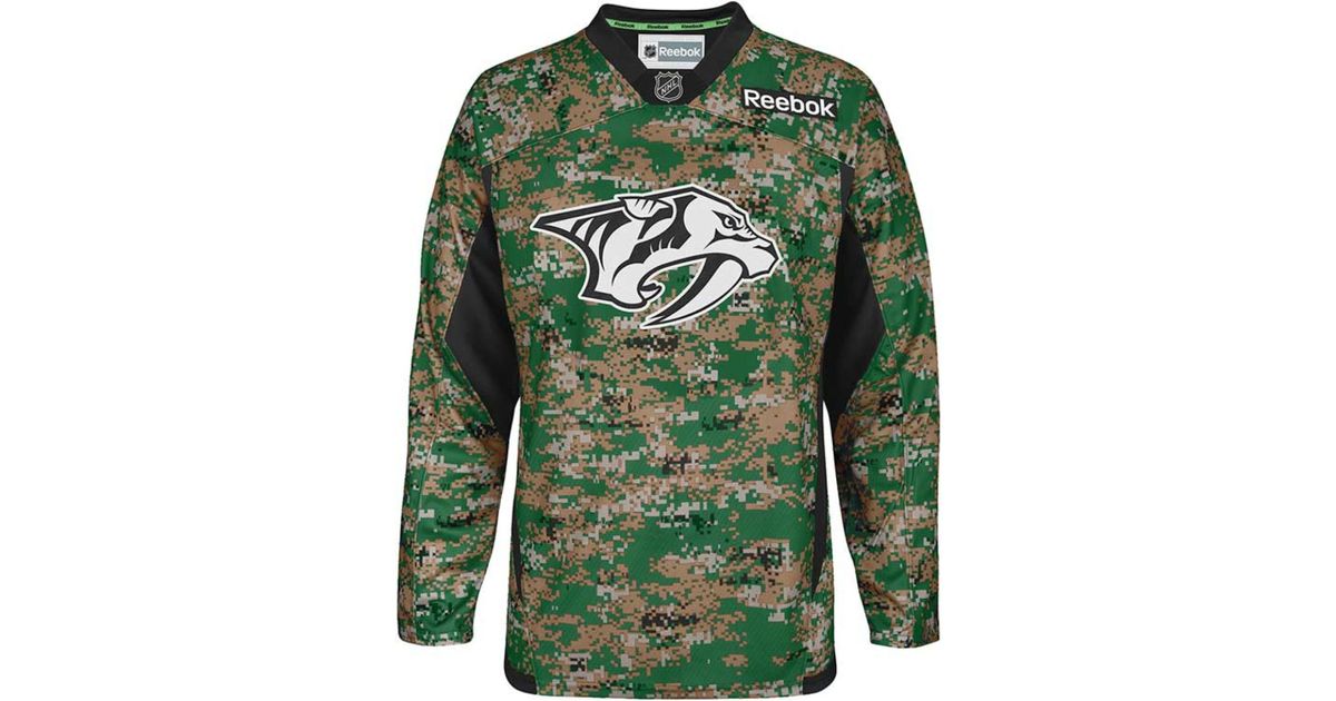 nhl camo jersey