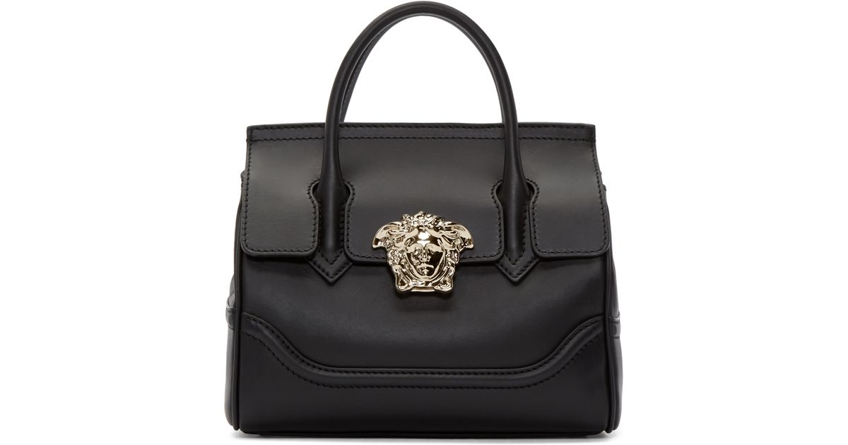 Lyst Versace Black Medium Palazzo Bag In