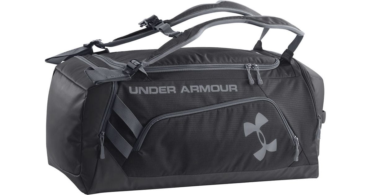 Under Armour Storm Contain Backpack Duffel Bag In Black For Men Lyst