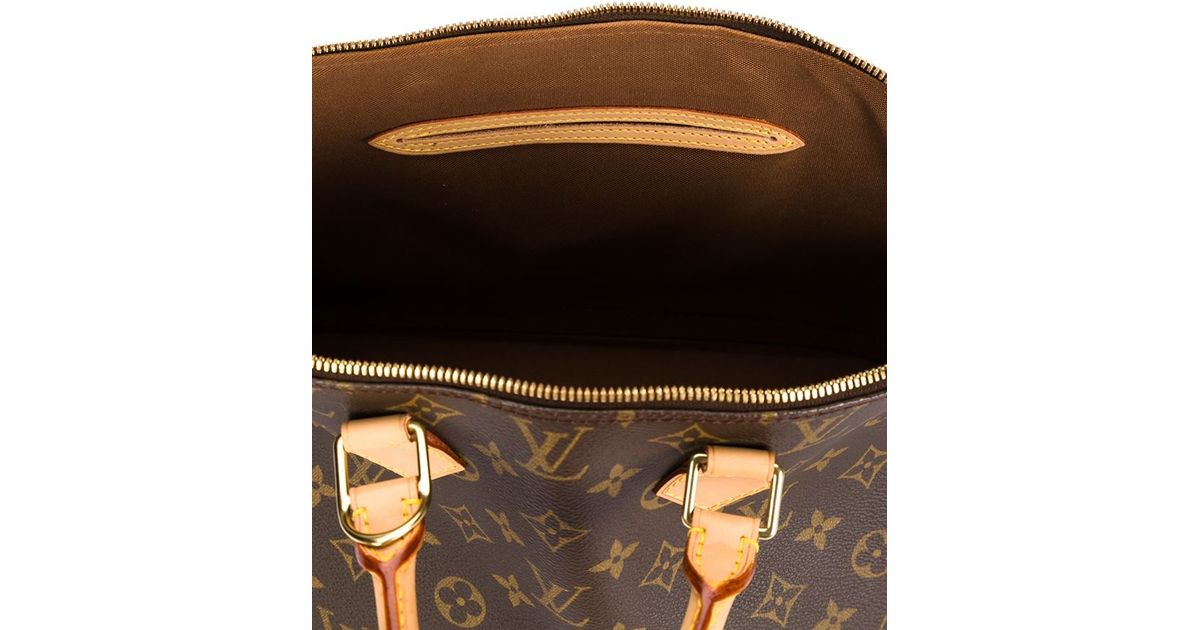 Louis vuitton Signature Tote in Brown | Lyst