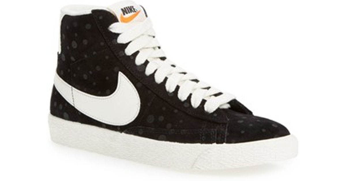 Nike 'blazer' Vintage High Top Basketball Sneaker in Black - Lyst Nike 'blazer' Vintage High Top Basketball Sneaker in Black - Lyst