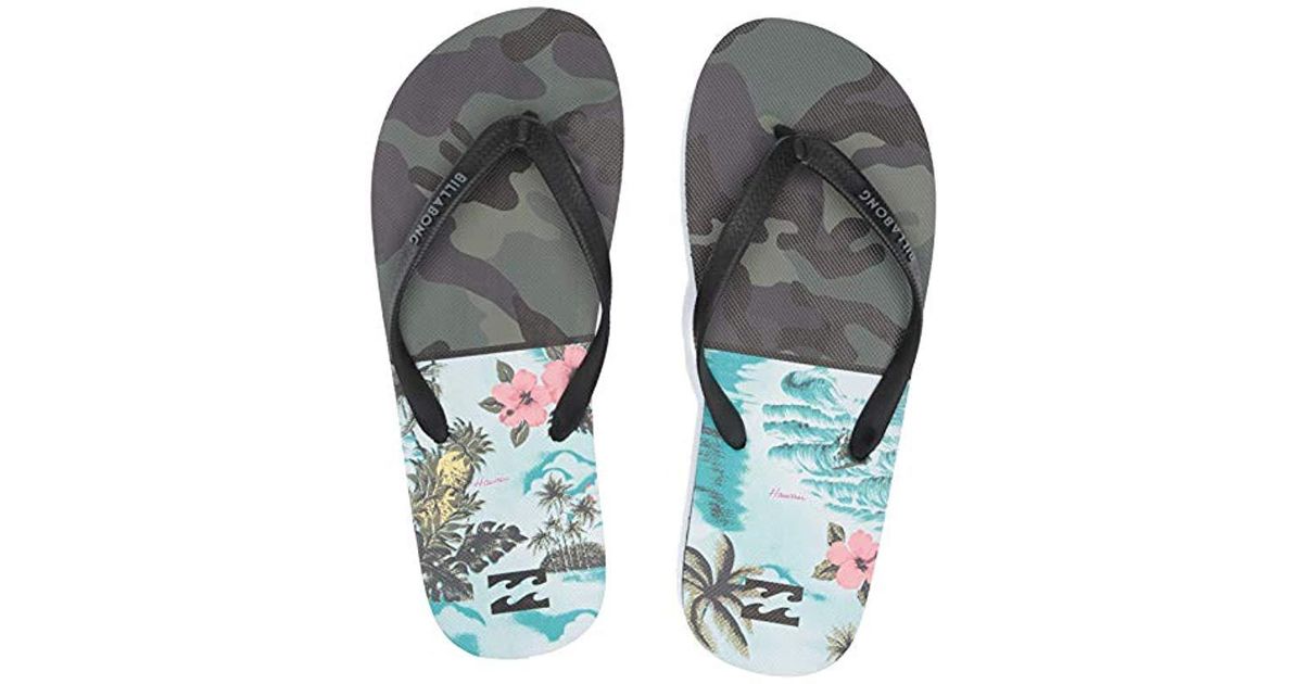 billabong tides flip flops