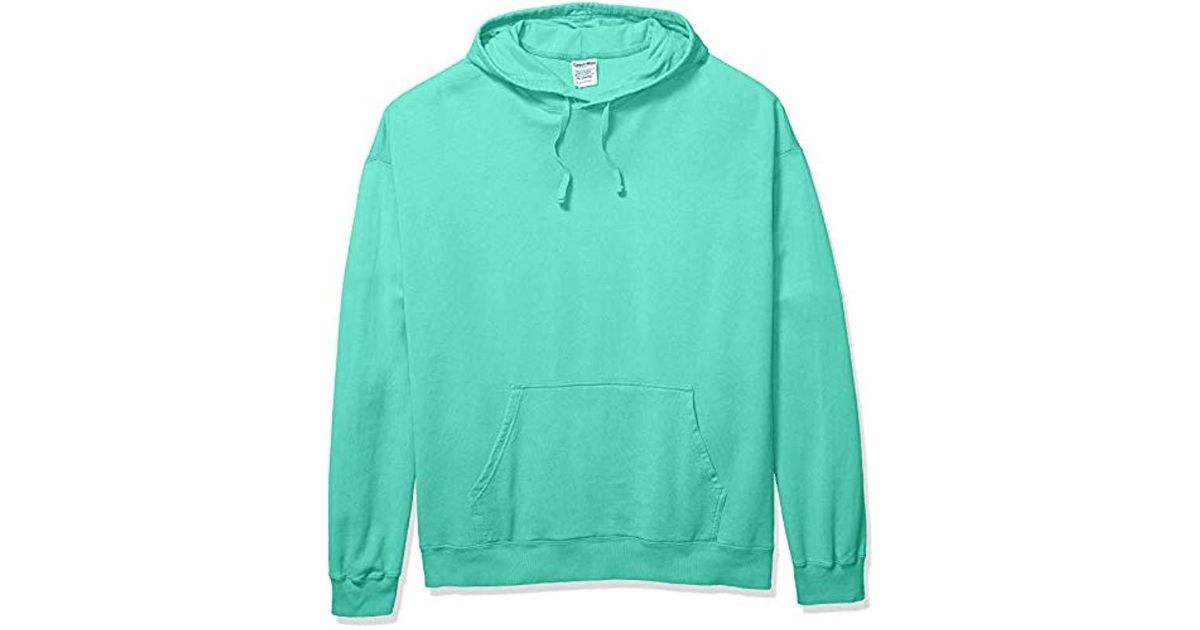 hanes men's comfortwash garment dyed fleece hoodie sweatshirt