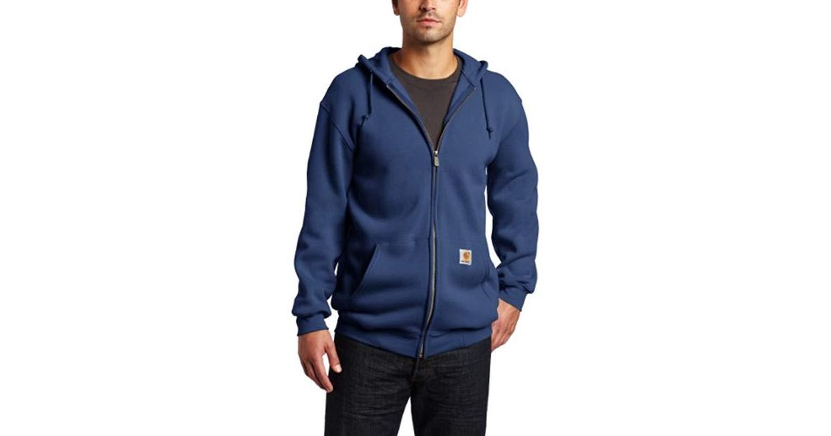 Download Carhartt Big & Tall Heavyweight Sweatshirt Hooded Zip ...