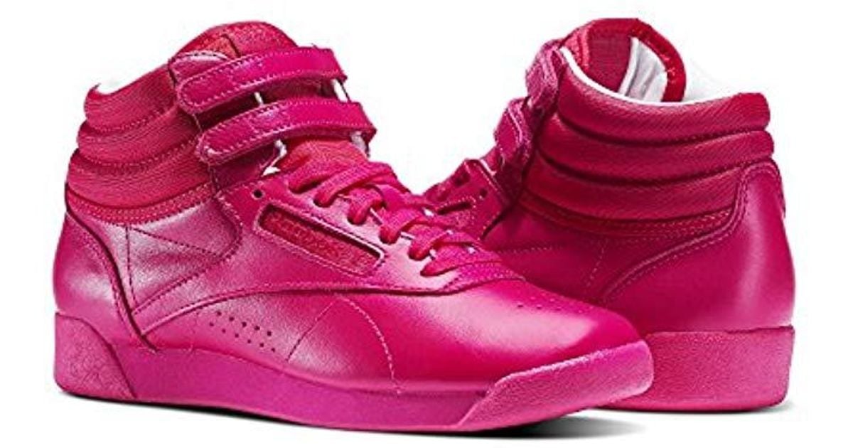 reebok freestyle rose