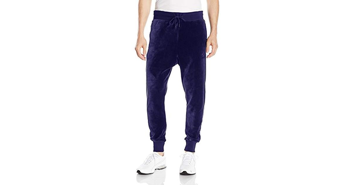 puma velour t7 pants