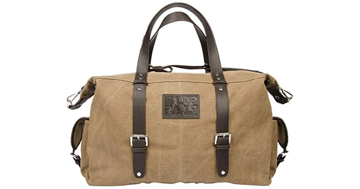 Buffalo David Bitton Thomas Duffel Bag Brown One Size For Men Lyst