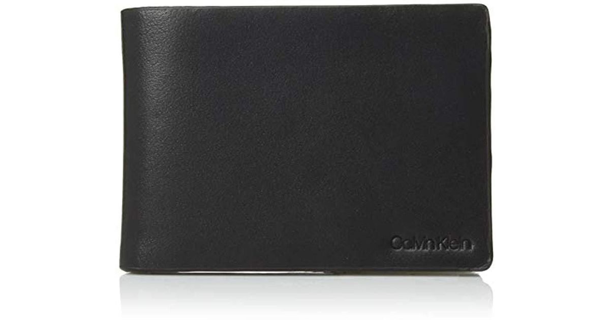 calvin klein wallet flap