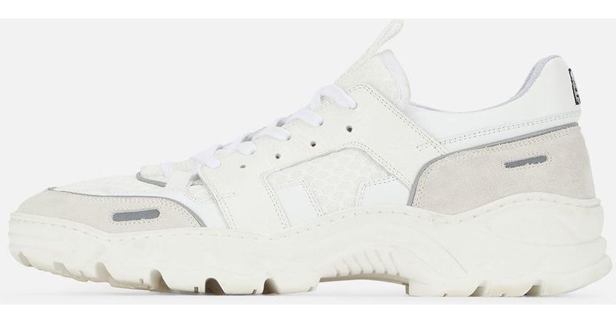 AMI Leather Lucky 9 Running in White for Men - Lyst