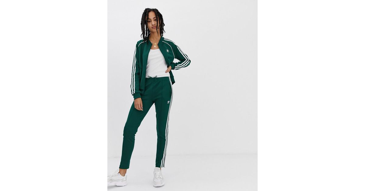 adidas originals adicolor three stripe cigarette pant