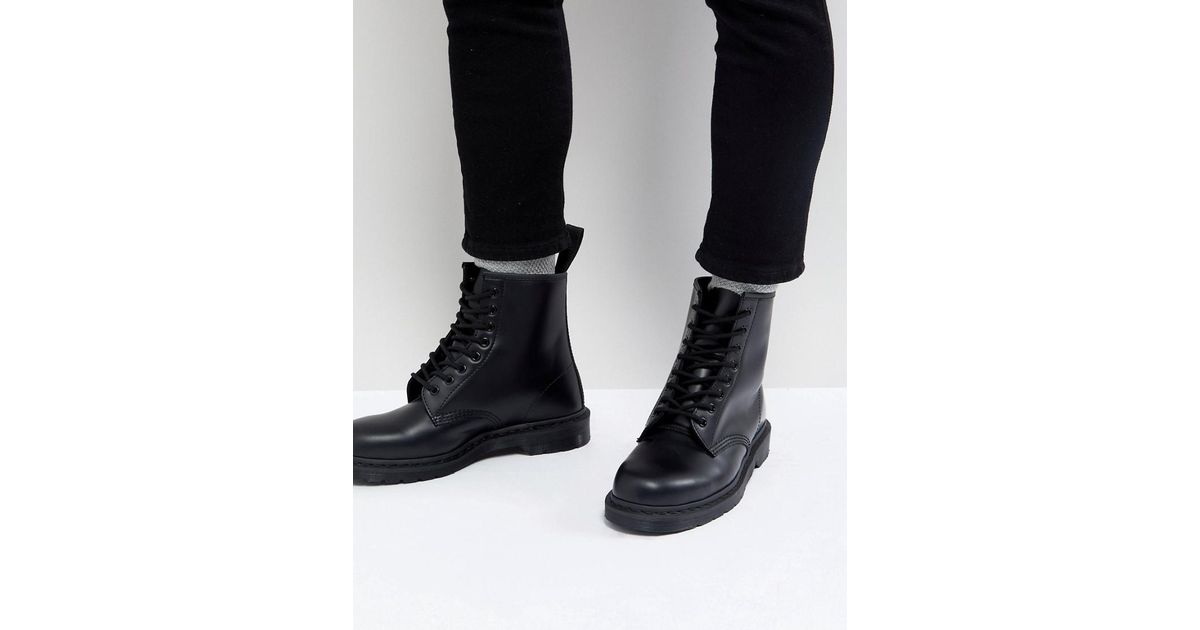 martens black mono