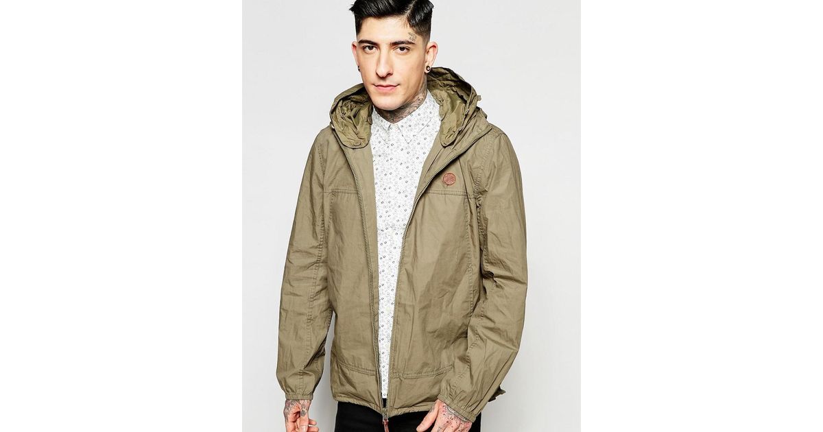 Download Lyst - Pretty Green Harrington Jacket In Khaki in Green ...