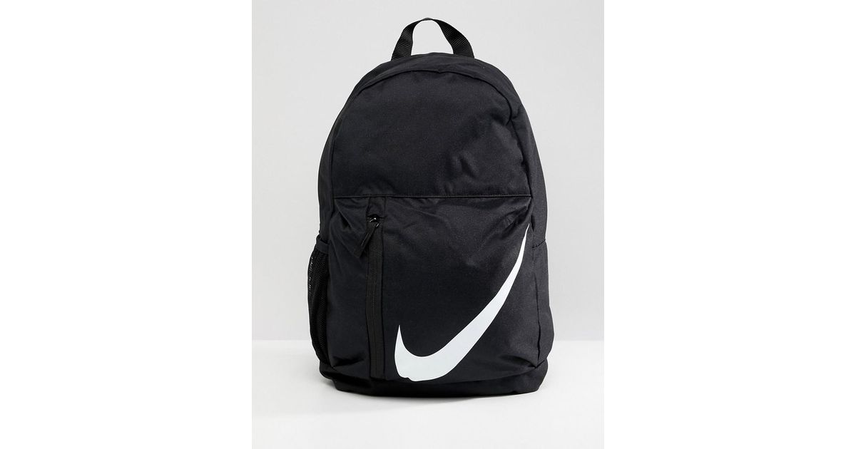 Grande Color Marca Nike Lyst De La En Con Logo Mochila Negro tWxwqaB