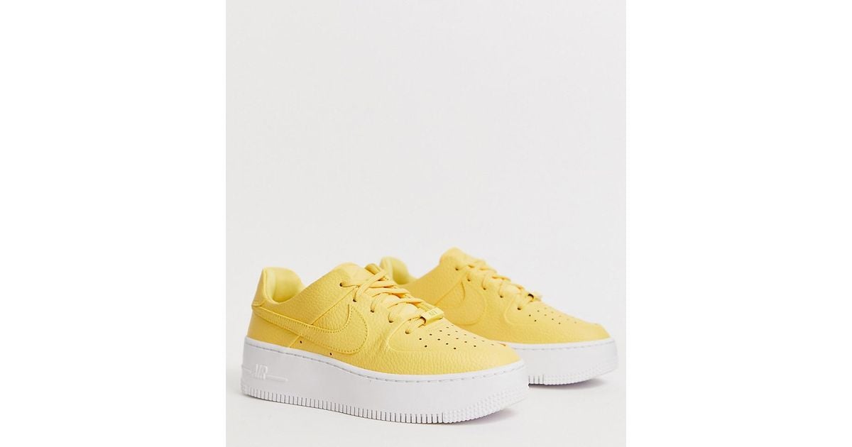 yellow air force 1 mens