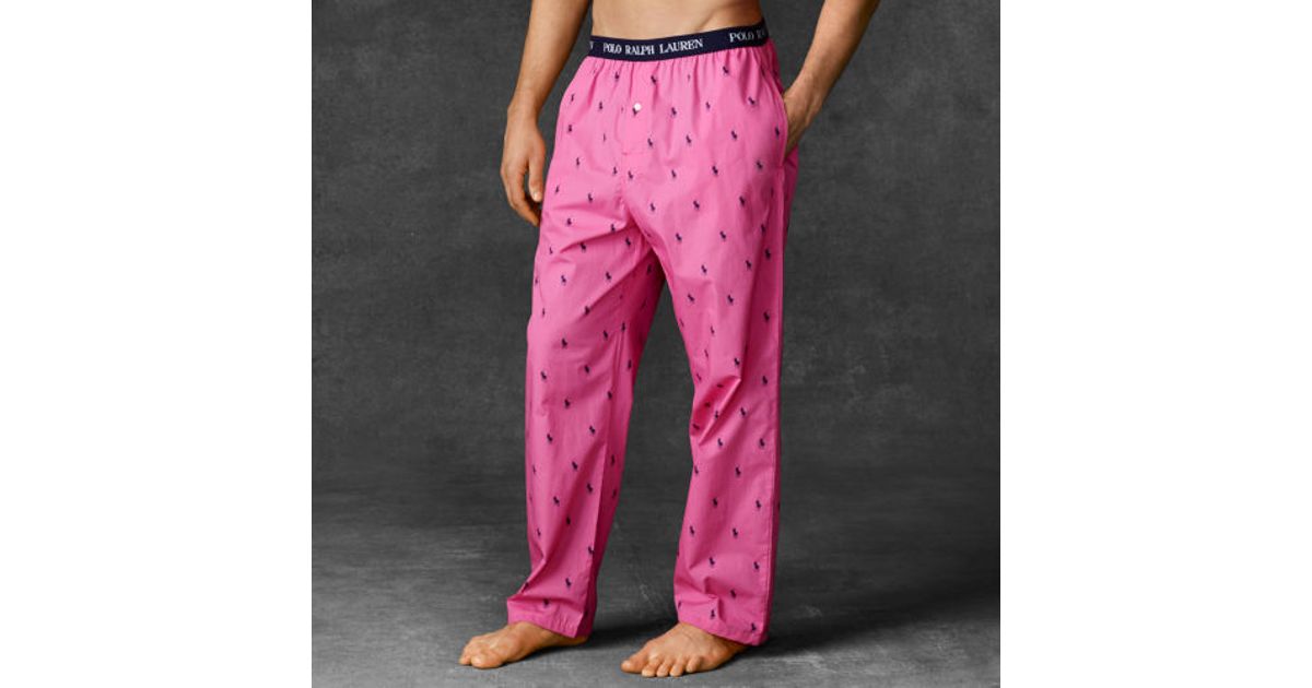 polo ralph lauren pony pajama pant