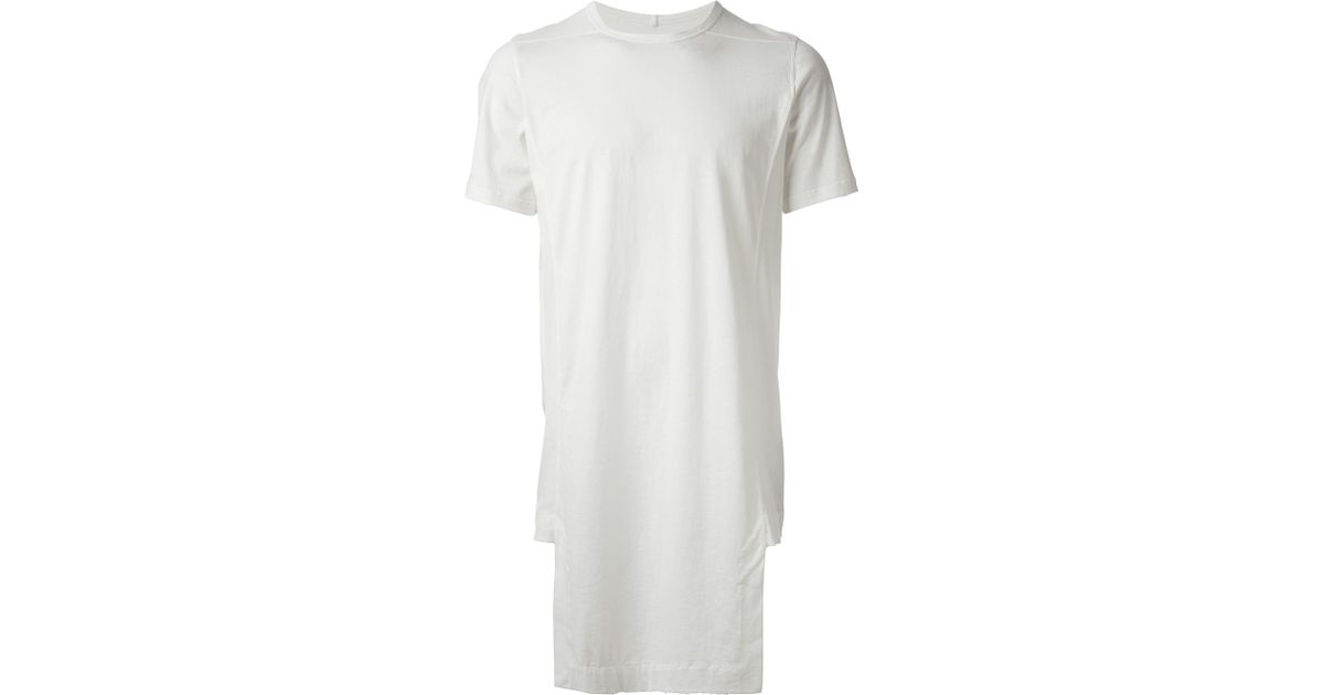 rick owens long t shirt