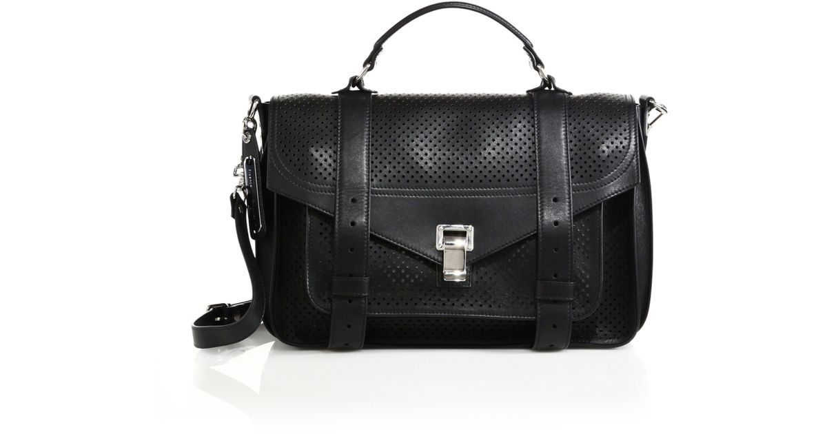 Lyst Proenza Schouler Ps1 Medium Bag In Black
