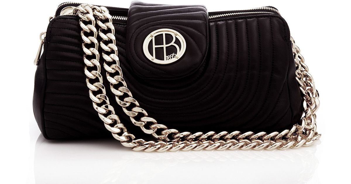 Lyst Henri Bendel No 7 Quilted Shoulder Bag In Black