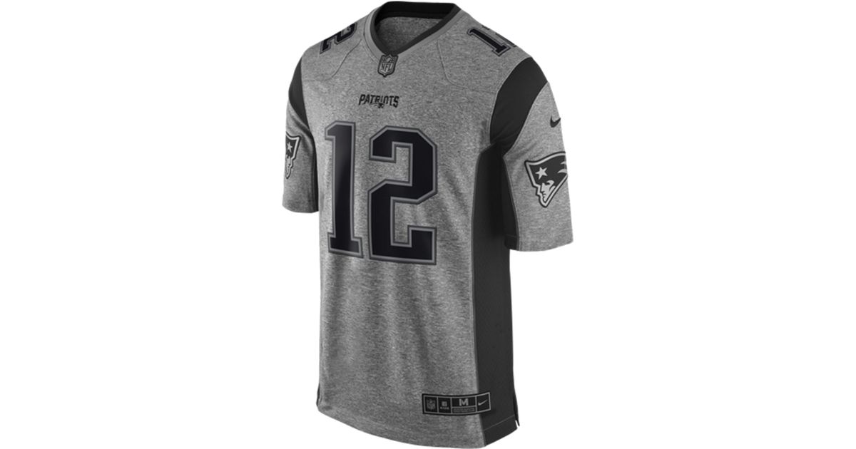 tom brady grey jersey