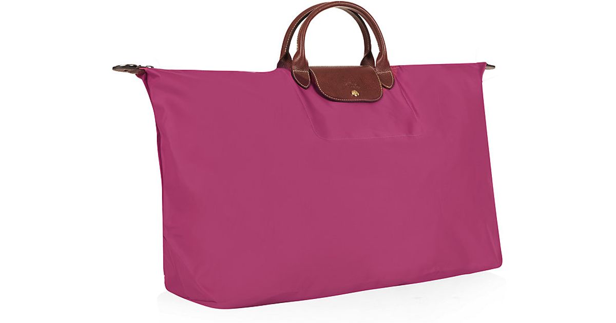 Longchamp Le Pliage Extralarge Travel Bag in Pink Lyst