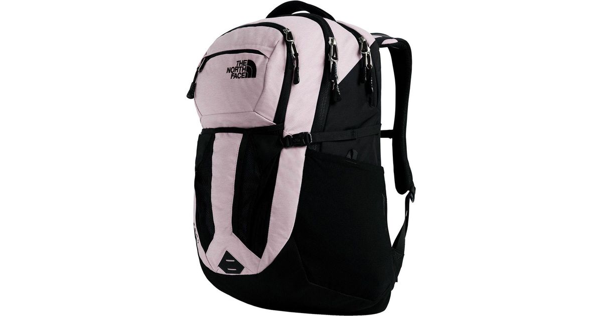 north face recon backpack black