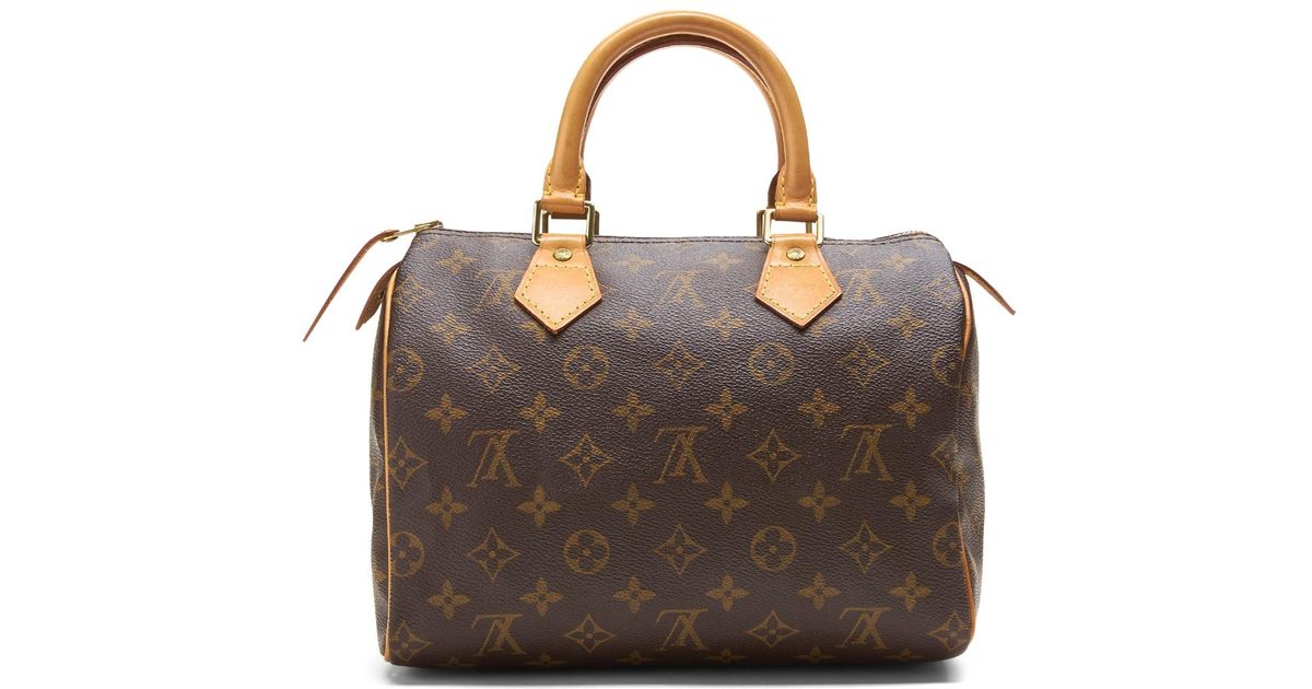 Lyst - Banana Republic Luxe Finds | Louis Vuitton Monogram Speedy 25 Bag in Brown