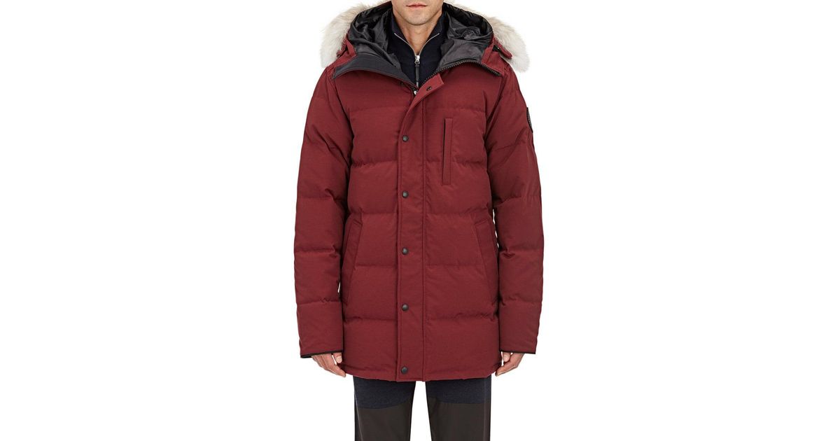 canada goose carson parka red