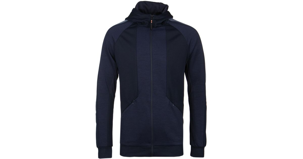 lyst cruyff clothing navy rapid hoodie in blue for lyst cruyff clothing navy rapid hoodie in blue for