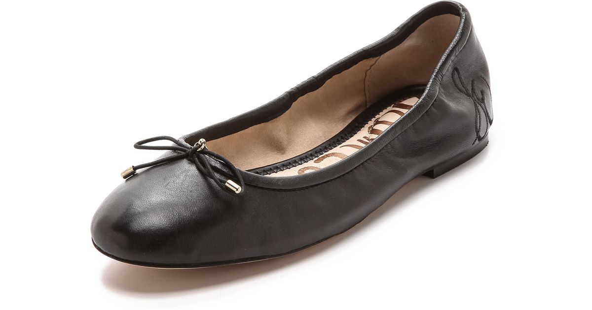 sam edelman black felicia flats