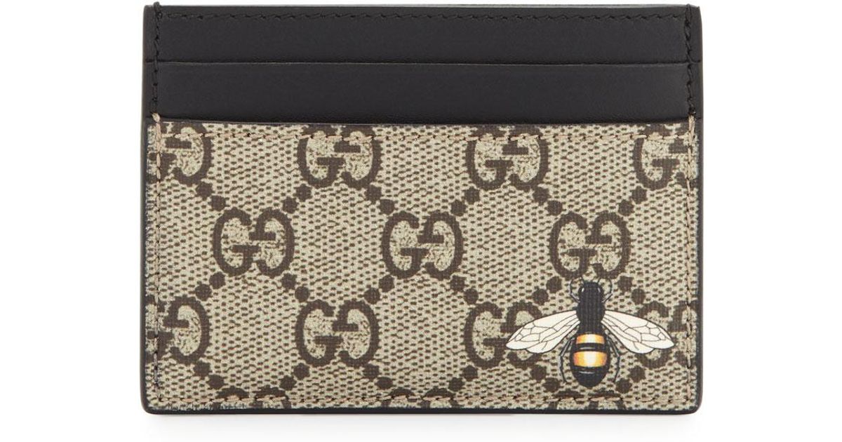 gucci bestiary pouch with bee