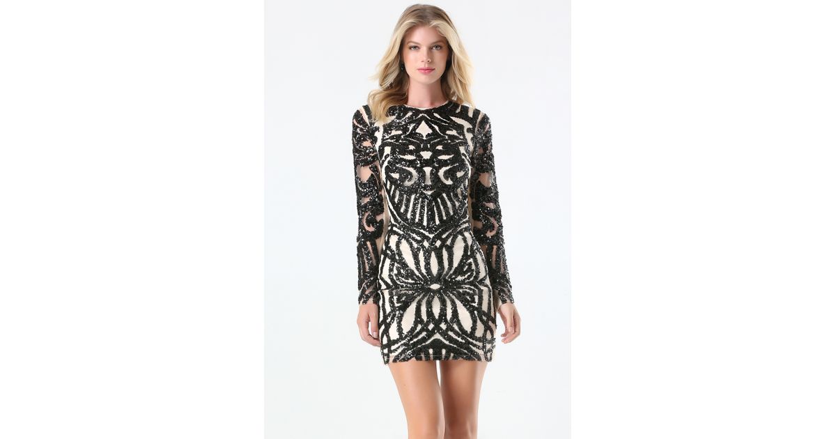 Bebe Sequin Dress
