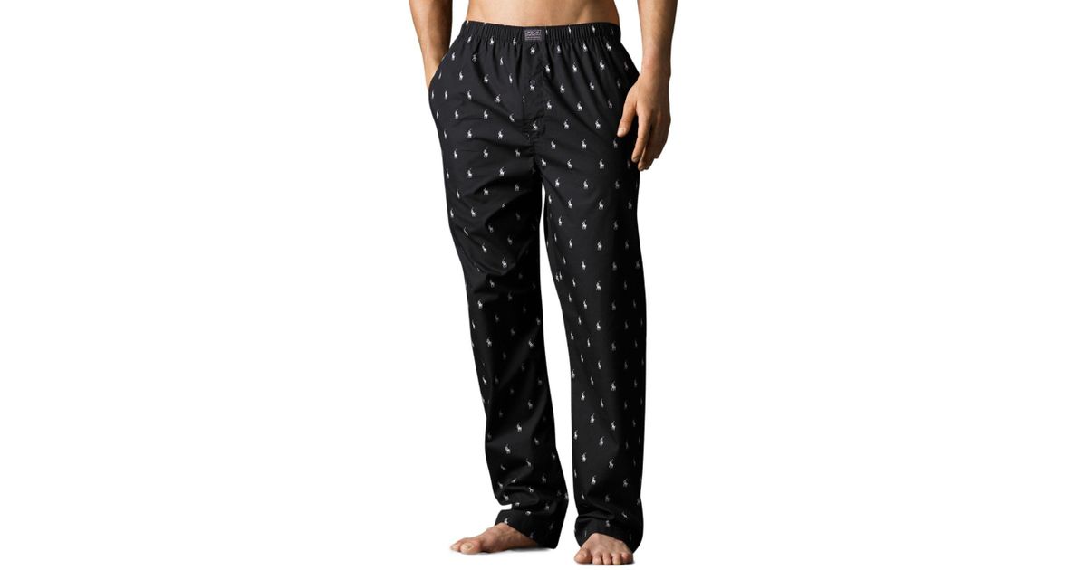 ralph lauren pony pajama pant