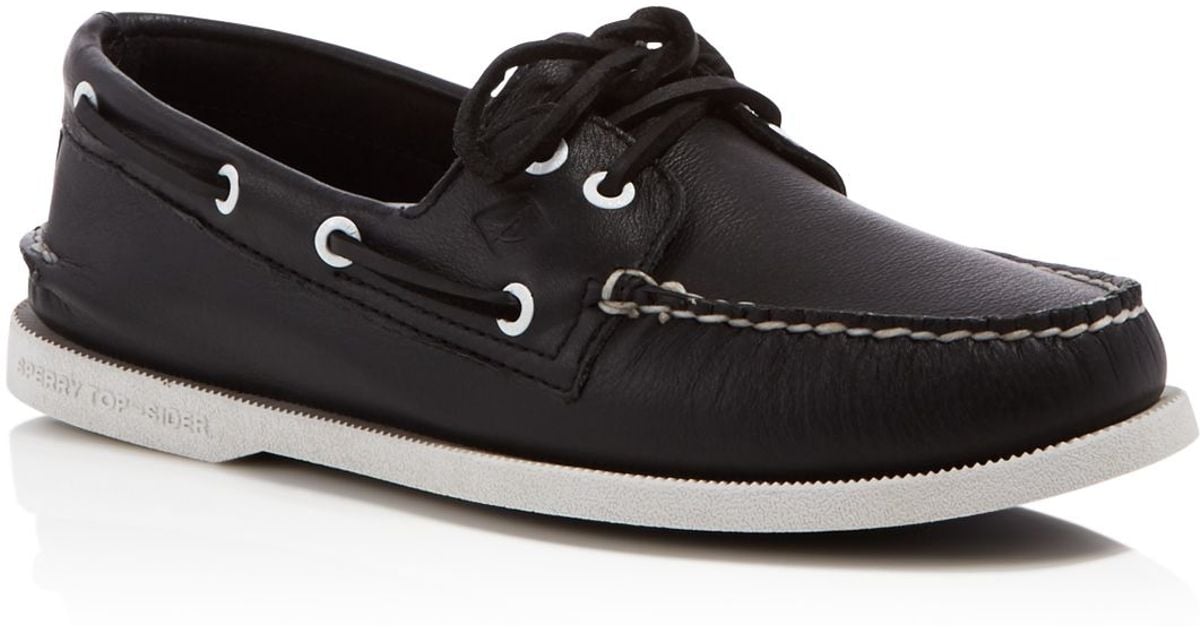 Sperry top-sider Men's Authentic Original Two Eye Leather Boat Shoes in ...