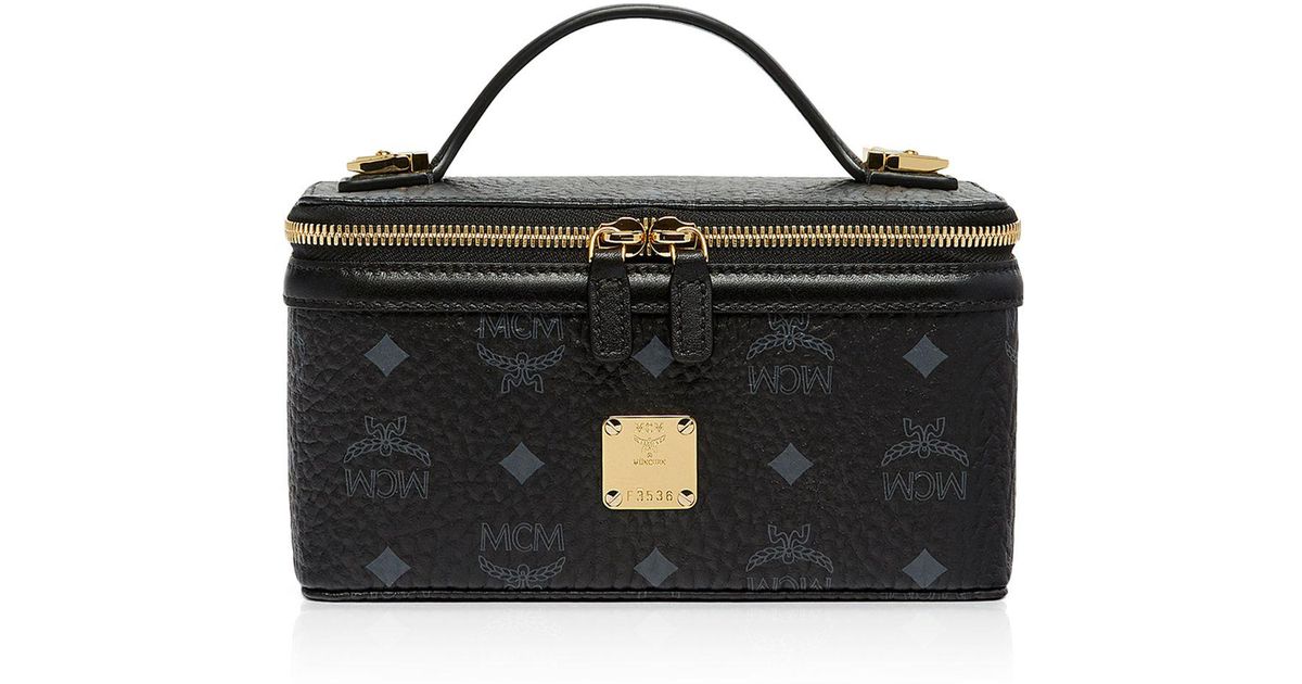 Mcm Black Rock Star Vanity Case